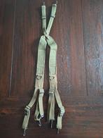 US M1943 suspenders 1945 transitional with laundry number!, Verzenden, Amerika