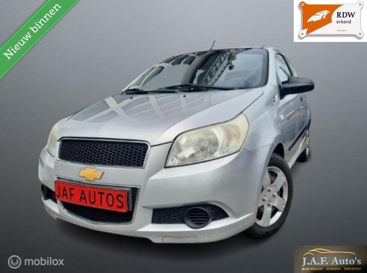 Chevrolet Aveo 1.2 16V Nieuwe APK elek pakket!, Auto's, Chevrolet, Bedrijf, Te koop, Aveo, ABS, Airbags, Alarm, Centrale vergrendeling