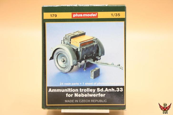 ROWASP | Plus Model 1/35 Ammunition trolley for Nebelwerfer, Hobby en Vrije tijd, Modelbouw | Auto's en Voertuigen, Nieuw, Overige typen