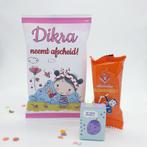 Traktatie Dreumesbiscuit + rozijntjes met thema naar keuze, Ophalen of Verzenden, Nieuw, Feestartikel, Verjaardag
