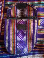 Mooie paarse stoffen rugtas, Overige merken, 25 tot 40 cm, Nieuw, Ophalen of Verzenden