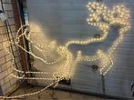 Hert met kerstman slee groot, Diversen, Kerst, Ophalen, Gebruikt