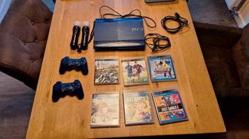 Playstation 3 + 6 games beschikbaar voor biedingen