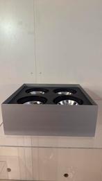 Modular multiple surface alu, Huis en Inrichting, Lampen | Spots, Ophalen, Halogeen, Metaal of Aluminium, Zo goed als nieuw