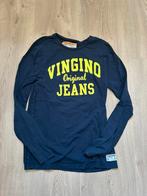 Vingino shirt donkerblauw maat 176, Ophalen of Verzenden, Zo goed als nieuw, Jongen, Shirt of Longsleeve