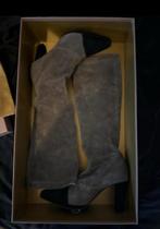 Nieuwe Natan Hoge Laarzen met doos en hoes, Kleding | Dames, Ophalen of Verzenden, Nieuw, Grijs, Hoge laarzen