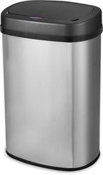 Nieuw. Prullenbak met Sensor 60 liter - Metaal, Huis en Inrichting, 50 tot 75 cm, Nieuw, 40 liter of meer, Ophalen of Verzenden