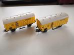 Modeltrein Ho Marklin bananen koelwagon, per stuk €4.99 !, Gebruikt, Ophalen of Verzenden, Märklin, Gelijkstroom