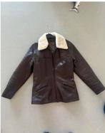 Pall Mall  leren jas dames maat m, Bruin, Overige maten, Ophalen of Verzenden, Zo goed als nieuw