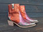 Manfield originele metallic cowboy boots, maat 39, Kleding | Dames, Schoenen, Ophalen of Verzenden, Nieuw, Zwart