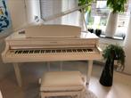 Digitale Yamaha baby vleugel, Muziek en Instrumenten, Piano's, Ophalen, Zo goed als nieuw, Wit, Vleugel