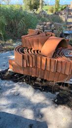 Nokvorsten, rietvorsten, Tichelaar, Doe-het-zelf en Verbouw, Dakpannen en Dakbedekking, Ophalen, Gebruikt, Steen of Klei, Minder dan 5 m²