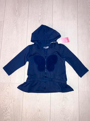 Nieuw donkerblauw vestje Knot so bad maat 86 beschikbaar voor biedingen