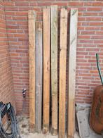 Gebruikte Douglas palen 10 x 10, Tuin en Terras, Palen, Balken en Planken, Ophalen, Gebruikt, 250 cm of meer, Balken
