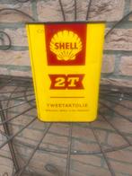 Shell 2T Olieblik - Vintage Collectie Item Tweaktaktolie bli, Verzamelen, Merken en Reclamevoorwerpen, Ophalen of Verzenden