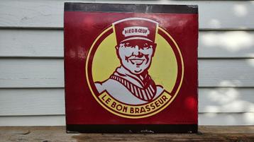 Emaille Bord Piedboeuf Bier beschikbaar voor biedingen