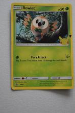 Mega Pokémon Rowlet kaart, Ophalen of Verzenden, Gebruikt, Losse kaart