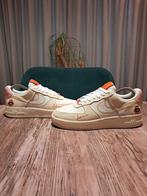 Nike Air Force 1 Special Ed. 'Peace & Rock 'n Roll' Size 38, Beige, Nike, Ophalen of Verzenden, Sneakers of Gympen