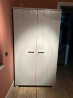 WOOOD Kledingkast Dennis Grijs, Huis en Inrichting, Kasten | Kledingkasten, Ophalen, Gebruikt, 100 tot 150 cm, 200 cm of meer