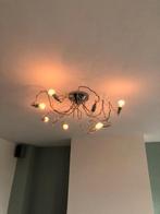 Plafondlamp design zilverkleurig, Ophalen of Verzenden, Zo goed als nieuw