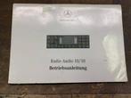 Mercedes radio 10/30 instruktieboek, Ophalen of Verzenden