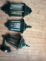 Gietijzeren Buitenlampen Zeer Netjes, Ophalen of Verzenden, Gebruikt, Glas