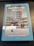 5e druk Bedrijfskunde: de basis - nog als nieuw incl code, Boeken, Studieboeken en Cursussen, Ophalen, Gamma, Nieuw, HBO