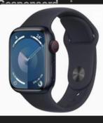 Watch series 9 - 45mm cellular / medium tot xl band, Ophalen, Zwart, IOS, Nieuw