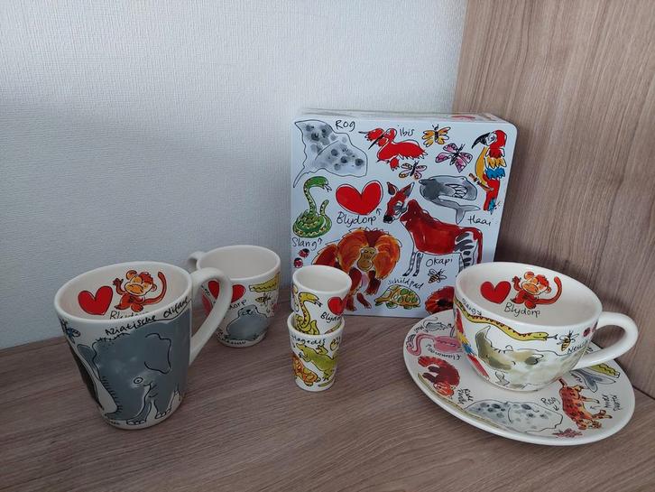 Blond Amsterdam Blijdorp Servies, Huis en Inrichting, Keuken | Servies, Zo goed als nieuw, Kop(pen) en/of Schotel(s), Blond Amsterdam