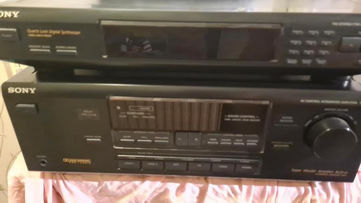 Sony TA-AV581 AV Control Integrated Amplifier luidsprekers, Audio, Tv en Foto, Tuners, Ophalen of Verzenden