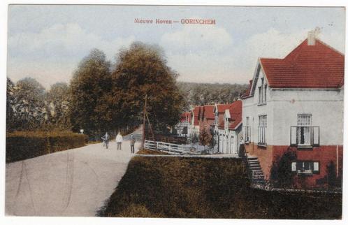 B25057 Gorinchem Nieuwe Hoven, Verzamelen, Ansichtkaarten | Nederland, Gelopen, Zuid-Holland, Voor 1920, Verzenden