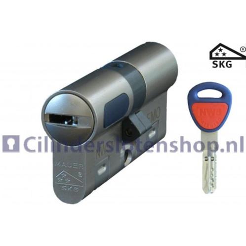 Deurcilinder, veiligheidcilinder / Mauer new wave 4, Doe-het-zelf en Verbouw, Hang- en Sluitwerk, Nieuw, Slot, Rvs, Ophalen of Verzenden