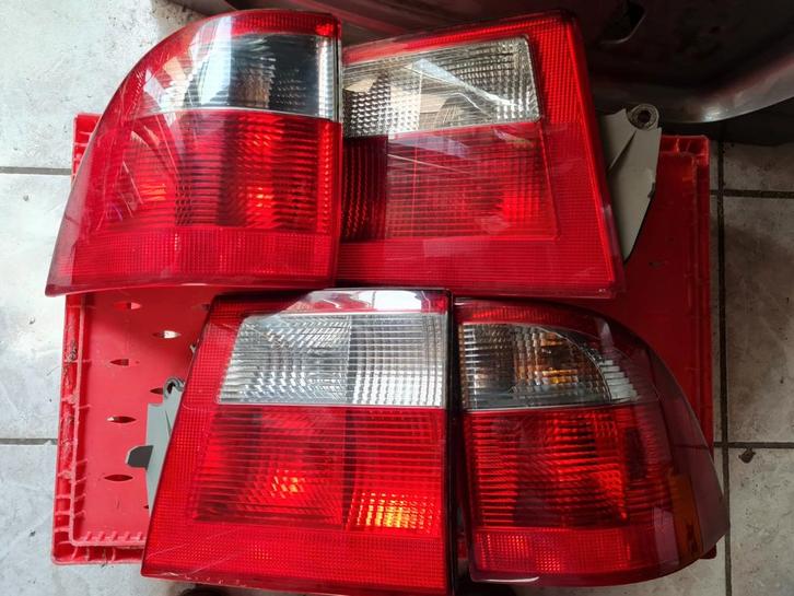 Saab 9-5 OG Achterlichten Set + Middenplaat, Auto-onderdelen, Verlichting, Saab, Gebruikt, Ophalen