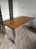 Bert plantagie eettafel, Huis en Inrichting, Tafels | Eettafels, Ophalen, Eikenhout, 200 cm of meer, 50 tot 100 cm