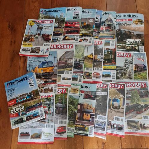 Railhobby Bladen en Specials - 23 stuks, Boeken, Hobby en Vrije tijd, Gelezen, Overige onderwerpen, Ophalen of Verzenden
