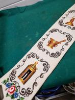 geborduurd schellekoord loper, Ophalen of Verzenden, 'T Olde Gre-j, Info@toldegrej.nl, Endepoelstraat 20f Didam
