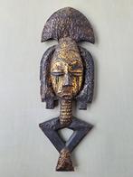 groot kota bakota reliekschrijn hout koper Gabon Afrika 69cm, Antiek en Kunst, Ophalen of Verzenden