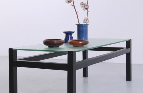 Spectrum vintage design Kho Liang jaren 50 tafeltje zwart, Huis en Inrichting, Tafels | Salontafels, Gebruikt, Minder dan 50 cm