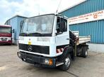 Mercedes-Benz LK 817K (6-CILINDER) FULL STEEL MEILLER KIPPER, Auto's, Vrachtwagens, Euro 2, Achterwielaandrijving, Wit, Mercedes-Benz
