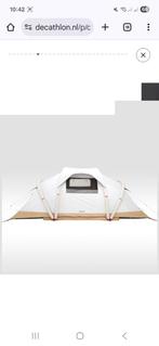 Quechua Air Seconds 4.2 F&B - 4 persoons tent, Caravans en Kamperen, Ophalen, Nieuw, Tot en met 4