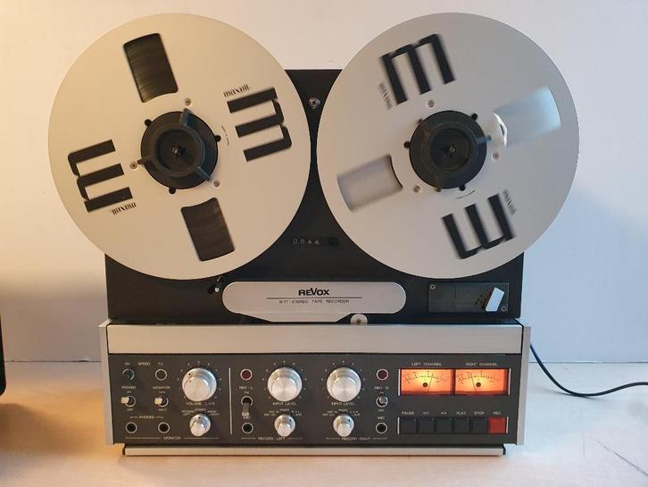 Bandrecorder Revox B77 4-Track, Audio, Tv en Foto, Bandrecorders, Bandrecorder, Ophalen of Verzenden