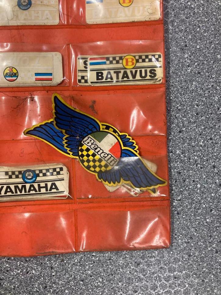 Oldtimer Stickers Diverse Merken, Motoren, Onderdelen | Overige, Gebruikt, Ophalen of Verzenden