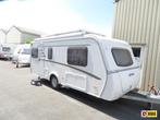 Eriba Feeling 470 +Alko Mover+Unico Bologna, Caravans en Kamperen, Standaardzit, Eriba, 2 aparte bedden, Schokbreker