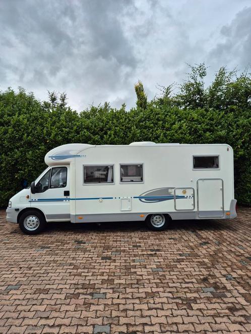 Fiat coral️♥️lengtebedden️✅️cruis️✔️camera🎥offgrid️☀️, Caravans en Kamperen, Campers, Bedrijf, Half-integraal, tot en met 4, Fiat
