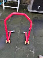 Motorfiets achterwiel paddock stand, Ophalen, Gebruikt