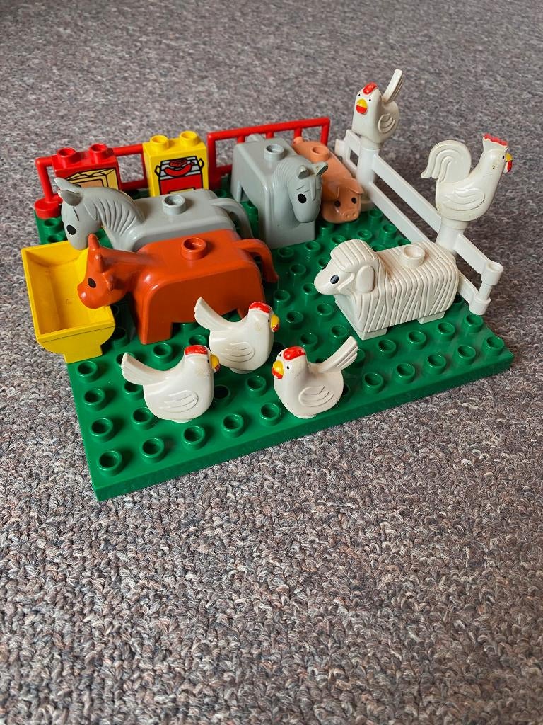 Duplo boerderijdieren, Ophalen of Verzenden, Gebruikt, Inclusief extra onderdelen, Duplo