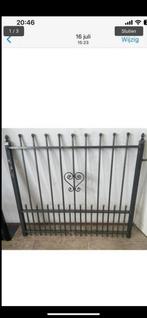 Looppoort 1.20 breed 1.20 hoog staal, Tuin en Terras, Tuinhekken en Hekwerk, Ophalen of Verzenden, Nieuw, IJzer, Sierhekwerk