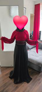 Avondjurk Galajurk Feestjurk Tesettür Elbise Abiye Maat M, Ophalen of Verzenden, Zo goed als nieuw, Maat 38/40 (M), Rood