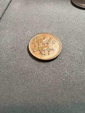 1 cent south africa munt beschikbaar voor biedingen