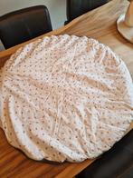 Rond boxkleed / matras groen, wit & goud, Kinderen en Baby's, Kinderkamer | Bedden, Ophalen of Verzenden